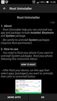 Uninstaller App System (ROOT) ภาพหน้าจอ 1