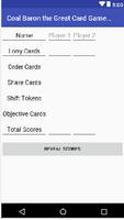 Coal Baron The Great Card Game: Scorepad 截图 1