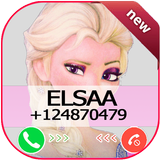 Fake Call From Elsa Phone Prank icon
