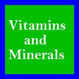 Vitamins and Minerals أيقونة