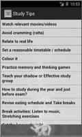 Study Tips screenshot 1