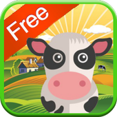 Farm Animals for Toddlers Free icon