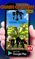 The Hedgehog Adventure Heroes Runners โปสเตอร์