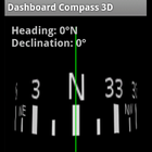 Dashboard Compass 3D ไอคอน