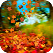 Live Wallpaper Autumn leaves icon