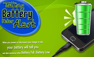 Talking Battery Meter Alerts Affiche