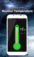 Thermometer Temperature Test الملصق