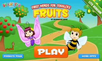 Toddlers First Fruits Lite Affiche