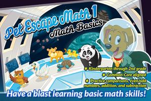Pet Escape Math 1: Math Basics Affiche
