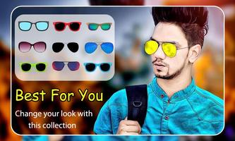 Men Sunglasses Photo Editor скриншот 1