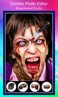 Zombie Photo Editor تصوير الشاشة 1