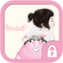 Cute love girl protector theme APK