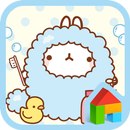 몰랑이 목욕하자 도돌런처테마 APK