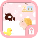 Bubble shower protector theme APK