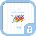 Flower paper protector theme simgesi