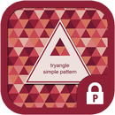 Triangle simple pattern Theme-APK