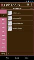 Phone Book ConTacTs (Pink) Affiche