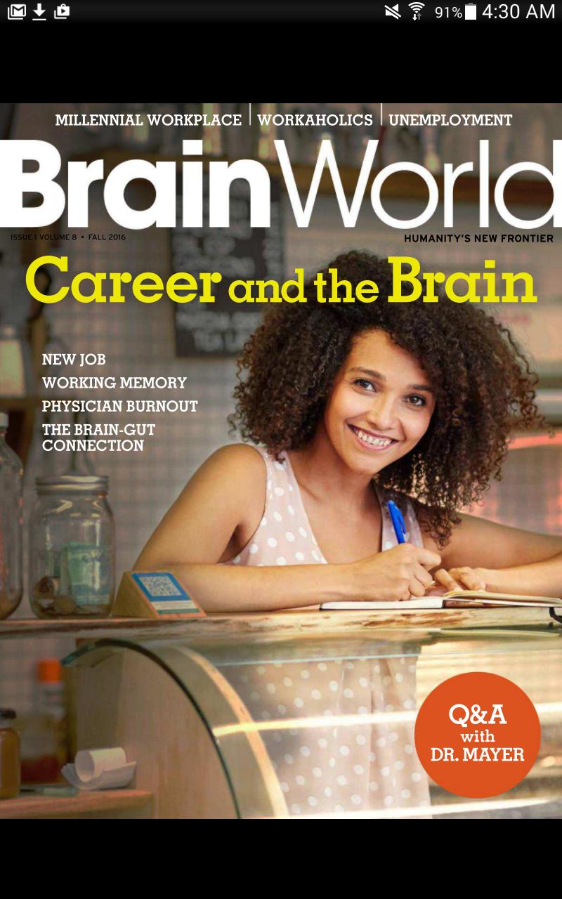 Открытый мир журнал. World Brain. World Magazines.