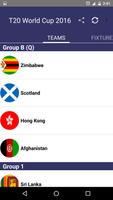 T20 World Cup 2016 Live Update تصوير الشاشة 3