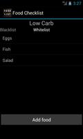 Food Checklist captura de pantalla 3