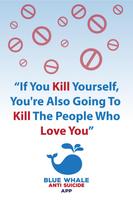 Bluewhale Antisuicide App poster