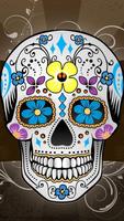 Mexican Skulls water effect اسکرین شاٹ 2