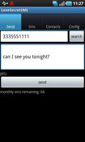 SMS Secret Lock capture d'écran 1
