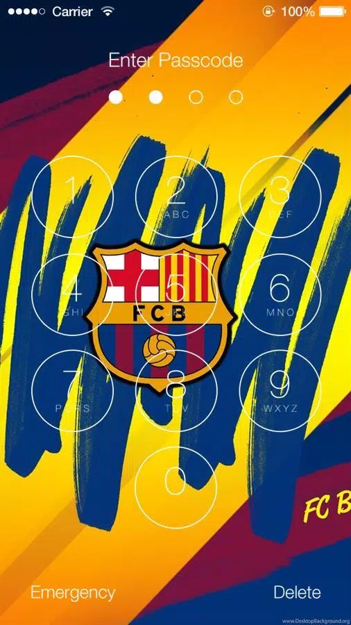 Android 用の Fc Barcelona Hd Wallpaper Lock Screen Apk をダウンロード