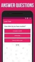 Love Test - The Ultimate Crush Love Quiz screenshot 1