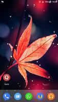 Magic Touch - Maple Leaves Live Wallpaper capture d'écran 1