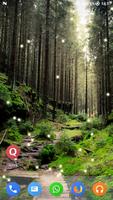 Magic Touch - Rain Forest Live Wallpaper syot layar 1