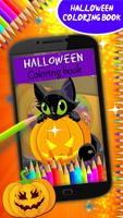 livre coloriage halloween Affiche