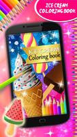 Ice Cream Coloring Book poster