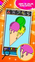 برنامه‌نما Ice Cream Coloring Book عکس از صفحه