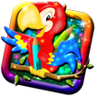 Livre à colorier perroquet