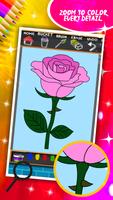 Tableau de coloriage pour roses capture d'écran 3