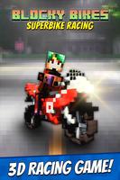 پوستر Blocky Bikes: Superbike Racing