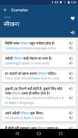 Hindi English Dictionary capture d'écran 3