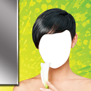 Bangs hairstyle photo montages APK