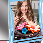 Cupcakes Rahmen Zeichen