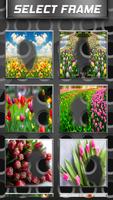 Cadres de photos de tulipes capture d'écran 1