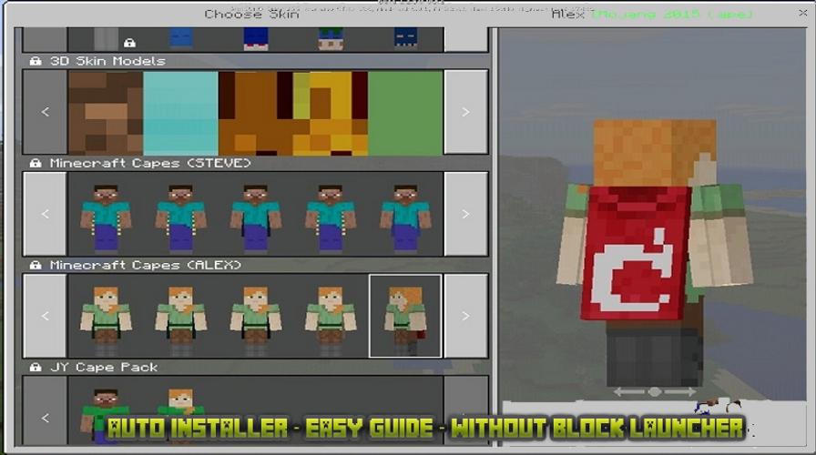 Capes skin pack for mcpe for Android - APK Download