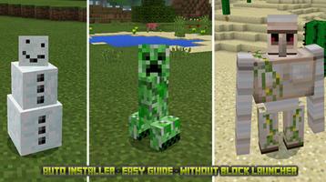 Mobs skin Pack for mcpe syot layar 1
