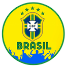 Papel de parede da equipe do Brasil -copa do mundo aplikacja