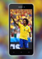 Fond d'écran du Brésil - Coupe du Monde 2018 Affiche