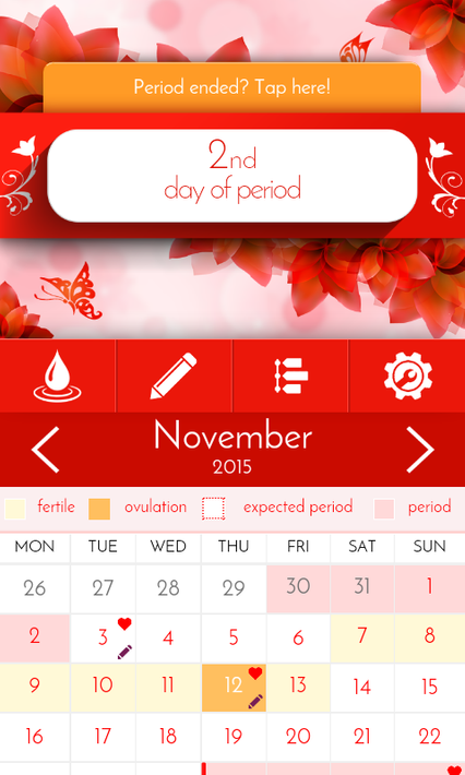 Period Tracker & Diary poster