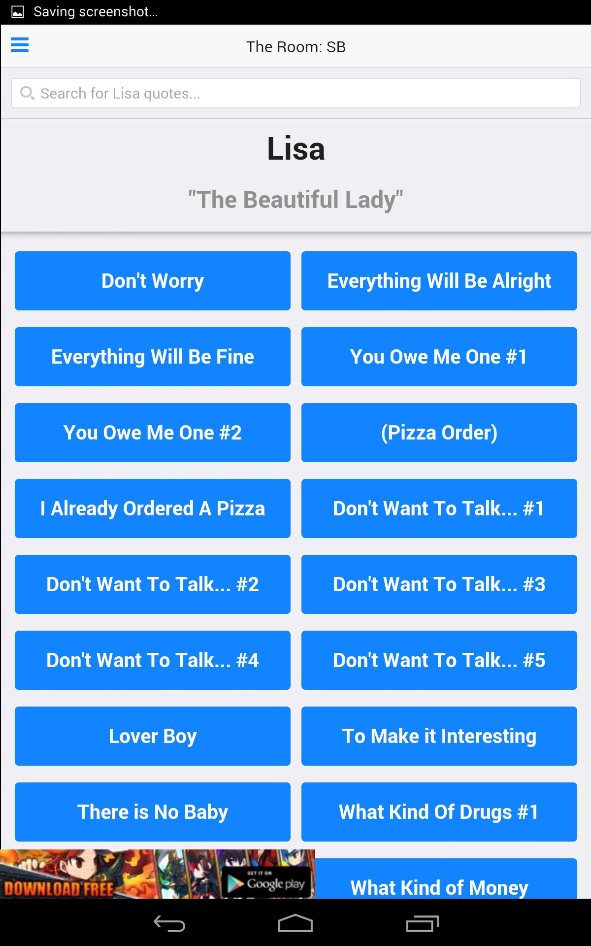 The Room Movie Soundboard For Android Apk Download