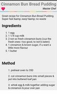 Bread Pudding Recipes Complete capture d'écran 2