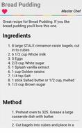 Bread Pudding Recipes Full स्क्रीनशॉट 2