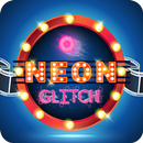 Neon Glitch sides switch APK